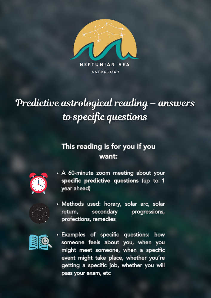 Predictive astrological reading